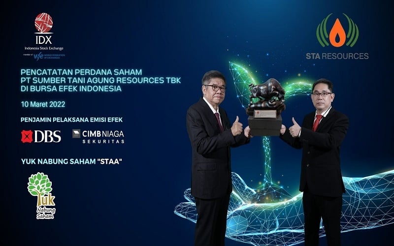 STA Resources (STAA) Olah Limbah Pabrik Sawit jadi Tenaga Listrik